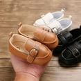 thumbnail image 6 of Uccdo Baby Anti-Slip PU Leather Sneakers Toddler Casual Slip-On Crib Shoes, 6 of 8