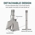 thumbnail image 1 of Nose Hair Trimmer Portable Stainless Steel Manual Nose Hair Remover Nail Clipper Face Hair Trimmer, 1 of 4