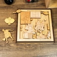 thumbnail image 3 of Creative Crafthouse Pickleball Puzzle, Wood Gift for Players, USA Made Decor, 3 of 9