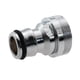 thumbnail image 2 of Snap Feature Dishwasher Adapter Stainless Steel 2pcs for Washing Machine, 2 of 10