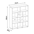 thumbnail image 4 of Estantería Bertolini Book Blanco, 4 of 4