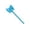 Blue, variant on Wand-Style Contactless Payment Accessory, Portable Touchless Payment Stick, Creative Card Reader Wand for Phone Daily Commute Shopping Outdoor Use