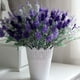 thumbnail image 5 of Gwong Decoración hogareña 10 cabezas 1 ramo de seda seda lavanda fake jardín planta flor decoración del hogar Gwong 8105110, 5 of 6