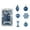Blue, variant on Christmas 16Pcs Christmas Ball Ornaments Mini Christmas Ornaments,Shatterproof Christmas Tree Decorations Outdoor Christmas Decor