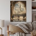 thumbnail image 2 of Designart "Madinah Medina Islam painting" Religion & Spirituality Print on Natural Pine Wood, 2 of 5