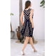 thumbnail image 5 of Vestido de verano ETCYY 2025 para mujer, vacaciones, verano, a rayas, azul marino, 5 of 6