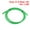 Green, variant on Uxcell 1Pcs Silicone Tube 0.12" ID x 0.2" OD 3.3ft Tubing Yellow