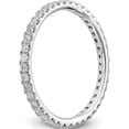 thumbnail image 3 of 14kw Lab Grown Dia VS/SI Colorless 1/2ct. Eternity Band, 3 of 4