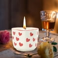 thumbnail image 5 of Love Candle Cup Pillar Candles Holders Candle Holder for Decoration Heart Candlestick Holders Taper Candles Wedding Decor Banquets Candle Holder Red Ceramics Fresh Dinner Party Candlestick Holders, 5 of 6