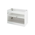 thumbnail image 4 of Wall Mount Vanity Cabinet (Sink not included), White, Melamine Wood , Hotel Bedroom Bathroom, Modern Contemporary HB33818, 4 of 9