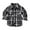 Type E, variant on Godderr 6M-12T Kids Baby Boys Girls Brushed Plaid Shirt Fall Single Breasted Tops Fall Coats Outwear