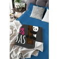 thumbnail image 3 of Just A Girl Who Loves Panda Blanket,Flannel Throw Blanket Ultra Soft Micro Lightweight Flannel Blanket Bed Couch Living Room All-Season 50"x40" Small for Kid, 3 of 6