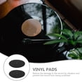 thumbnail image 3 of HEATSHAKING Turntable Platter Mat 2Pack Round Black Felt for Vinyl Records with Anti-slip and Vibration Reduction Function, 3 of 7
