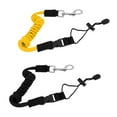 thumbnail image 1 of 2 Unids / Set Heavy Duty paddle Leash Caña De Cordón Cuerda Cuerda Elástica Y Fuerte Accesorios Amarillo negro DYNWAVEMX Kayak Paddle Leash, 1 of 8