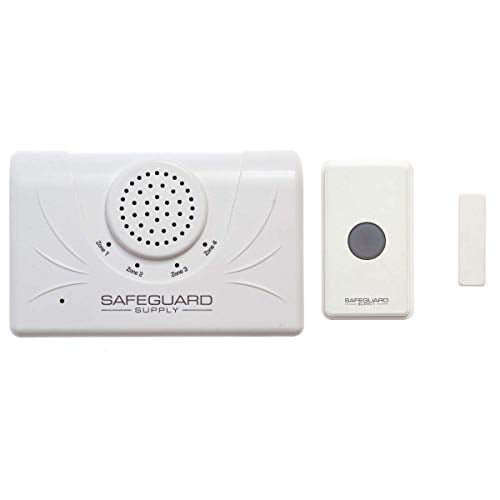 Wireless Doorbell, ERA-UTDCR Door Chime with 4000 Feet Range, Ideal Wireless Door Chime for Business & Home, Long Range Wireless Doorbell Goes Through Multiple Walls & Floors, Concrete, Metal & Brick