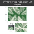 thumbnail image 2 of DEORAB 9'x12' Outdoor Rugs Waterproof Patio Lightweight Reversible Plastic Carpet Outside Camping Mat,DarkGreen, 2 of 8