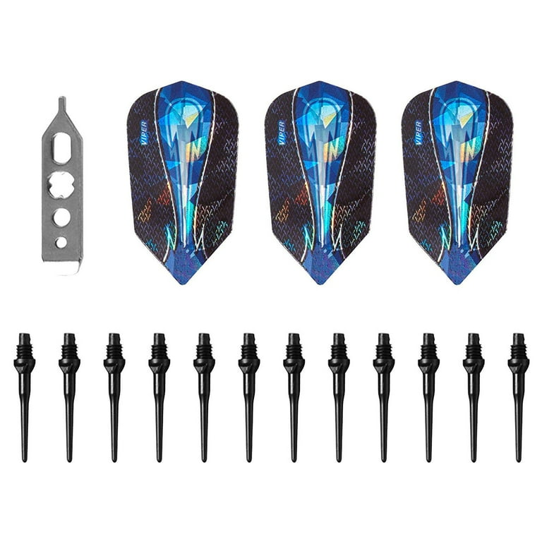Viper Astro 80% Tungsten Professional Soft Tip Dart Set, Green, 18