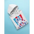 thumbnail image 3 of Polar-Bear ICEE Love - Adorable Cool Heart Graphic Men's Hoodie, 3 of 4