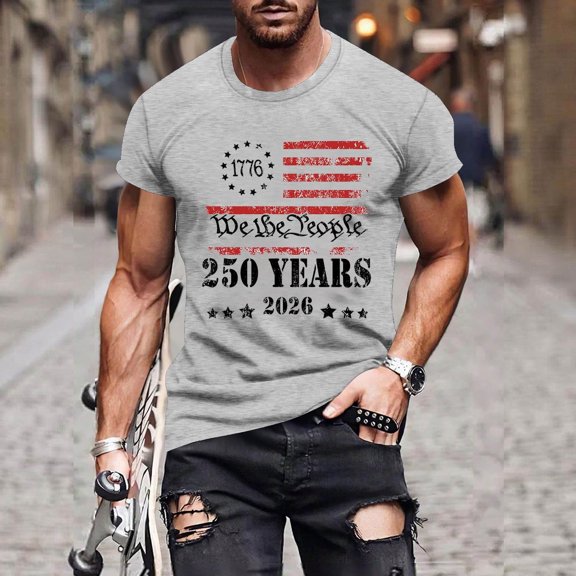 250th Anniversary USA Shirt, America 250 Eagle Shirts for Men, 250 Anniversary Usa Flag Print 4th of July Shirt