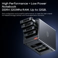 thumbnail image 4 of WTR PRO Nas 4 Bay 90T,Intel N100 Mini PC,16G/512G,DDR4 RAM,Two M.2 2280-NVME slots,2.5G LAN WIFI6, 4 of 15
