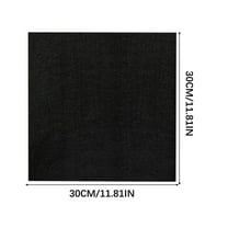 kedshhgu Streak Free Cleaning Cloths Easy Clean Nanoscale, Pack of 3, 11.8x11.8 Inch, Microfiber Polishing Windows Glass Lint Free Rags Stainless Steel Car Kitchen Reusable