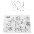 thumbnail image 2 of Sellos transparentes TPR BuyWeek 2 piezas de Sellos transparentes de Navidad, 2 of 14