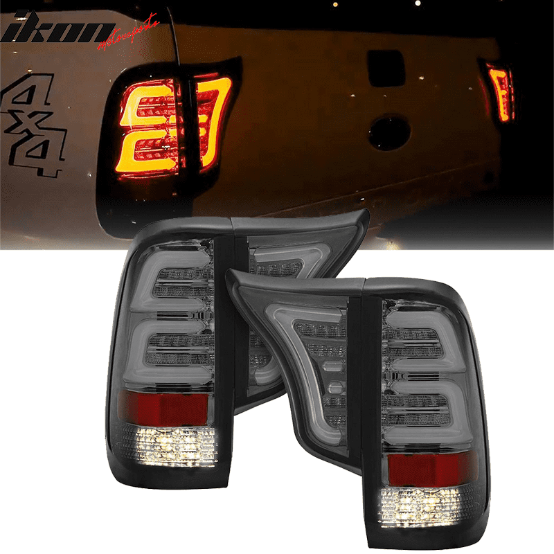 Compatible with 99-16 Ford F250 F350 F450 F550 LED Tail Light Smoke