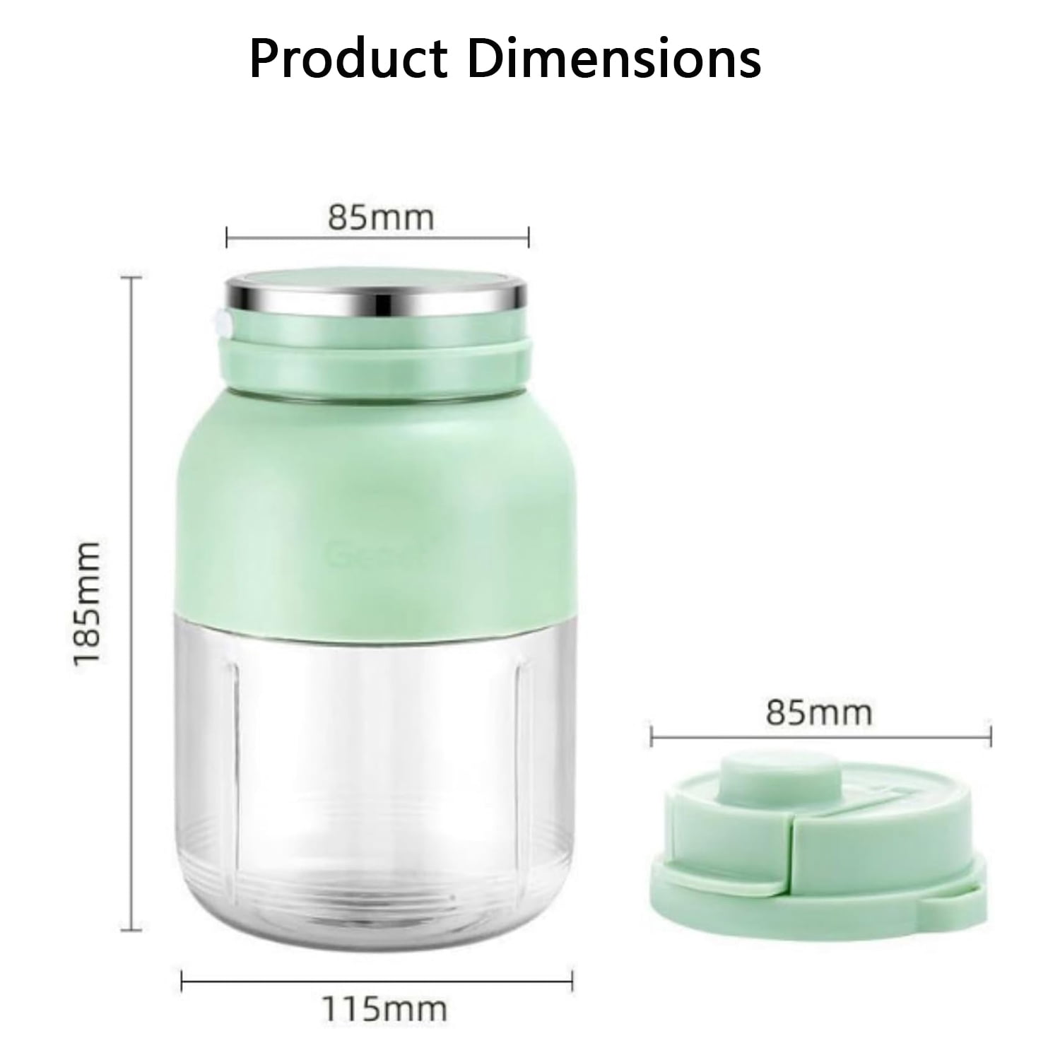 Electric Citrus Juicer 28 Oz, With Straw and Two Lids Portable Blender Cup, Personal Travel Cold Press Juicer Bottle Cups 1PCS