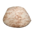thumbnail image 5 of Oval Area Rug, Bedroom Rug, Dorm Rug, Bedside Rug, Oval Bathroom Rug, Soft Fluffy Fuzzy Bedside Mat, Soft Oval Throw Rugs Carpet, Non-Slip Decorative Carpet 23.6x15.7 Inch 1Pcs, 5 of 5