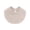 Milk tea color, variant on Water Absorbing Drooling Bib Stain Resistant Double Layer Solid Color Cotton Gauze U-Shaped Baby Feeding Bib
