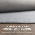 thumbnail image 6 of Superior Non-Slip Felt Rubber Indoor Area Rug Pad, 2' 7" x 8', 6 of 12
