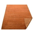 thumbnail image 2 of Rugsotic Carpets Handmade Rugs Hand Knotted Loom Rectangle 3'x5' Orange Wool for Indoor Use, 2 of 5