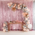 thumbnail image 3 of Restaurantware-Balloonify Balloon Garland Set, 1 Party Decoration Kit - 126 Balloons, With Chain, Champagne Star Latex Balloon Arch Kit, Includes Glue Dots And Ribbon- Restaurantware, 3 of 3