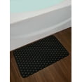 thumbnail image 2 of Fleur De Lis Bath Mat, Victorian Fashion with Lily Flower European Historical Baroque, Plush Bathroom Decor Mat with Non Slip Backing, 29.5" X 17.5", Charcoal Grey and Beige, by Ambesonne, 2 of 2