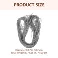thumbnail image 3 of Shisuyan Elastic String For Jewelry Making Polypropylene 1 Roll 1772in X 0.08in, 3 of 8