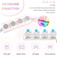 thumbnail image 2 of Baohd Clavier Multifonctionnel en PVC pour Soulager les Anxiétés, Jouets Uniques et Exquis, 2 of 6