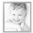 thumbnail image 2 of ArtToFrames 23" x 25" Stainless Steel Picture Frame, 23x25 inch Silver MDF Poster Frame (WOM-3882),  Pack, 2 of 8