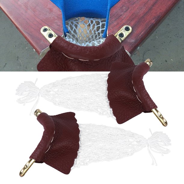 Yosoo Billiard Pocket Net,Pocket Net for Billiard,6pcs/ set Leather