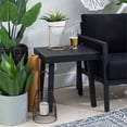 thumbnail image 2 of Afuera Living Modern Metal Outdoor Side Table in Black Finish, 2 of 21