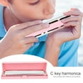 thumbnail image 1 of Mouthorgan, Instrument Harmonica Diatonique Professionnel en Acier Inoxydable 24 Trous pour Débutants, 1 of 8