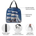 thumbnail image 4 of Honeii Moonlit Night Sea Sailboat Print Lunch Bag Women, Lunch Box Lunch Bag for Women Adult Men, Small Leakproof Cute Lunch Tote Large Capacity Reusable, 4 of 8