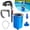 Blue, variant on Venoro Pool Surface Skimmer Above Ground - Wall Mount Debris Cleaner Adjustable Clip