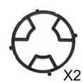 thumbnail image 1 of DOLITY 2x Cast Iron Gas Rings Reducer Multifunction Support Shelf Gas Hob Cover, 1 of 9