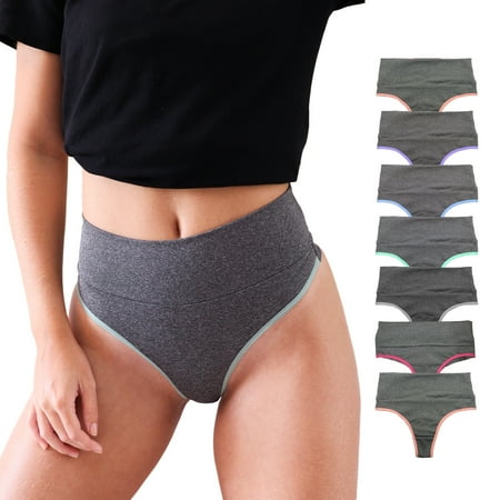 VIÉRE - Pack Of 7 High Waist Compression Suplex Women s Underwear - Lingerie - Underwear Women - Shapewear  Body Shaper For Women  Postpartum Underwear - 2X-Large