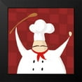 thumbnail image 2 of Villa, Mlli 20x20 Black Modern Framed Museum Art Print Titled - Spoon Chef Traditional, 2 of 5