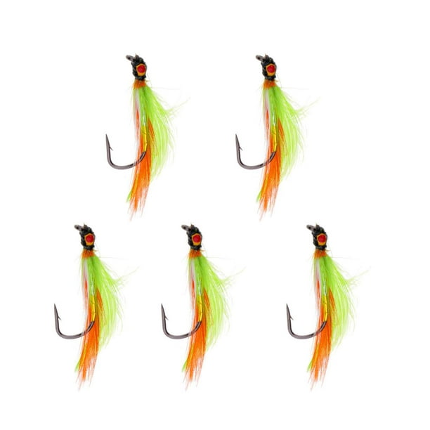 5pcs Fly Fishing Flies Set Fly for Bass s 