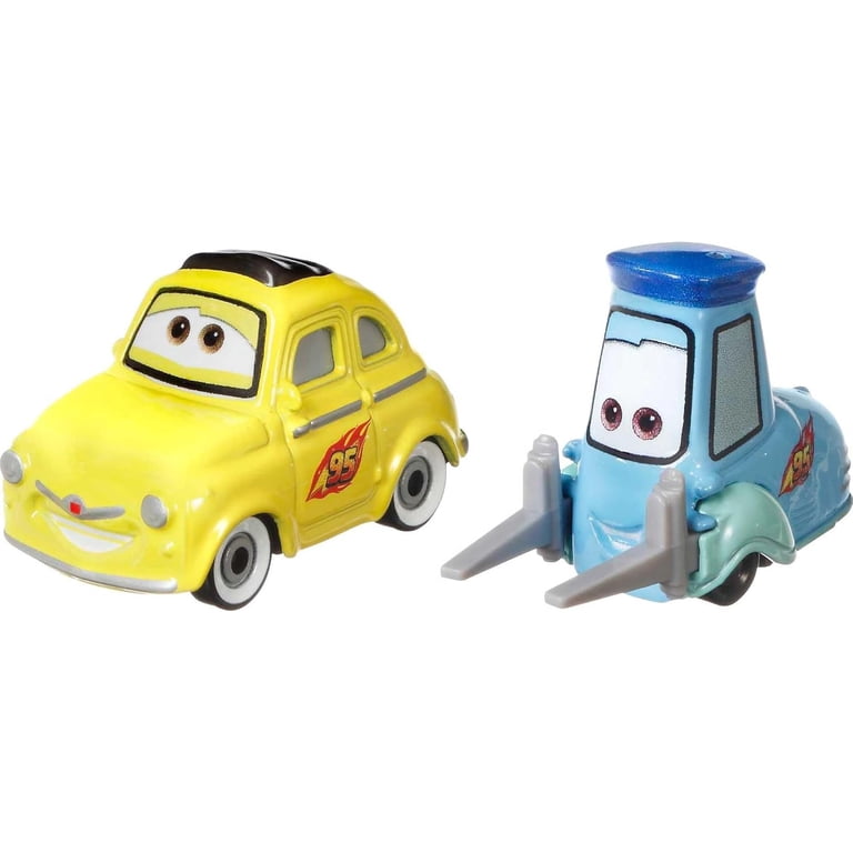Disney Pixar Cars Luigi & Guido Car Play Vehicles - Walmart.com