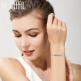 thumbnail image 2 of CJie-collar de cadena lateral para hombre y mujer, de Plata de Ley 925, 8/16/18/20/22/24 pulgadas, 6mm, pulsera, abalorio de moda, joyería de boda, 2 of 2