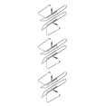 thumbnail image 2 of Yuarrent 2 piezas de bicicletas, botella de agua, soporte para bebidas, aleación de aluminio, tetera para beber, jaulas para vasos, estante para ciclismo Type3 NO3 Yuarrent CBP133097, 2 of 6