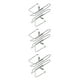 thumbnail image 3 of Wosthever 2 piezas de bicicletas de montaña, botella de agua, soporte para bebidas, tetera, jaulas, estante de almacenamiento para ciclismo, deportes al Type3 NO3 Wosthever CBP133097, 3 of 6